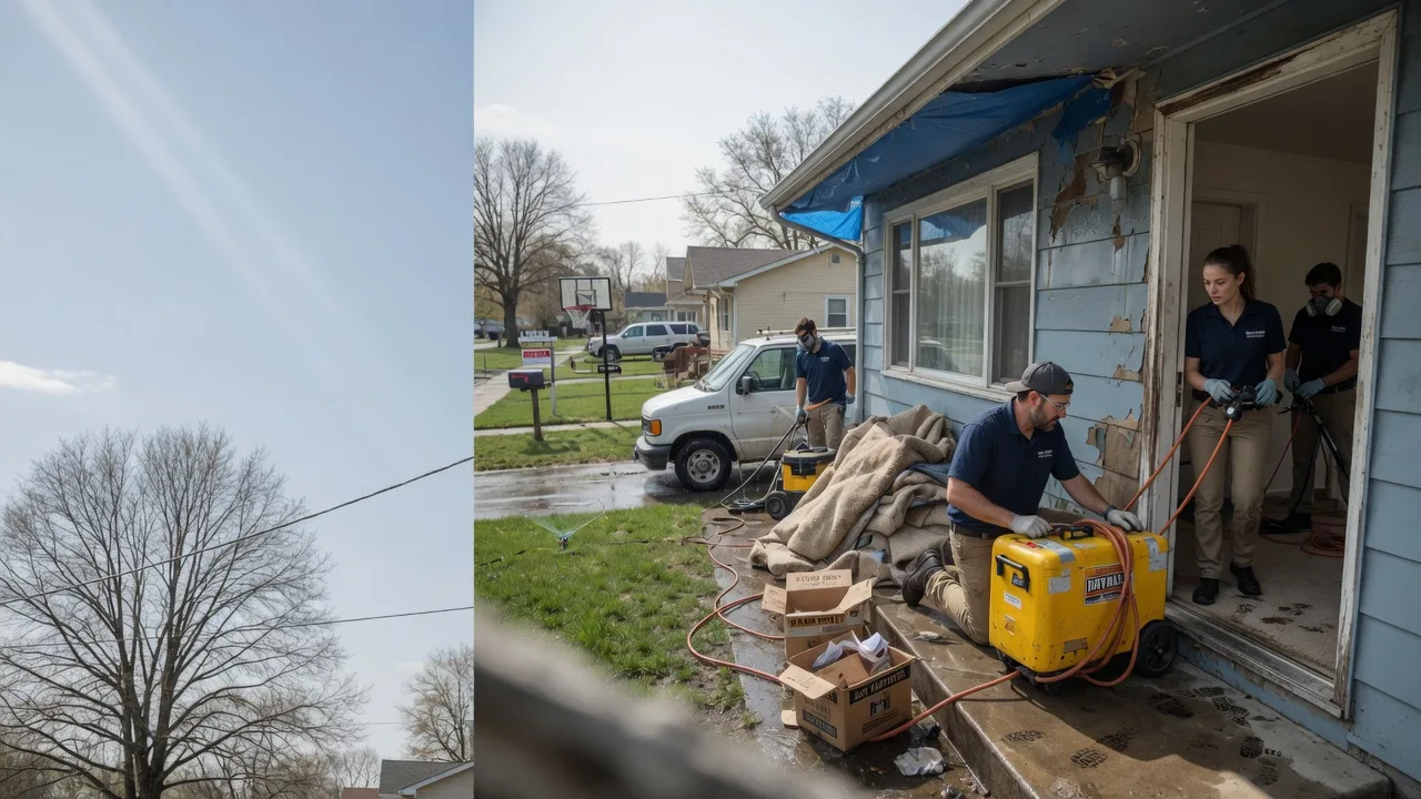 Basement Flood Cleanup in Barnesville, PA near me